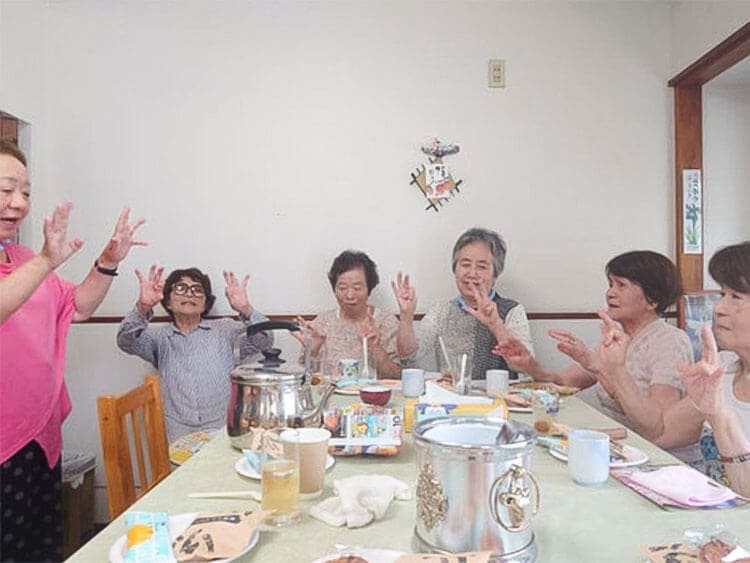 地区内のサロンの様子