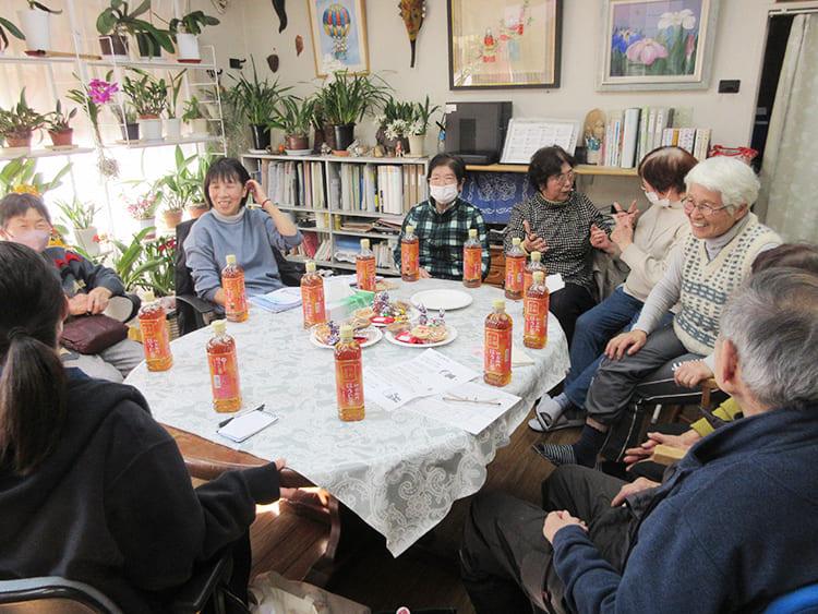 地区内のサロンの様子