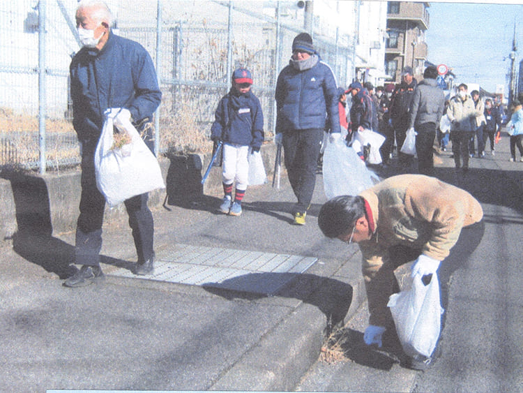 ふれあい交流「歩け歩け大会」