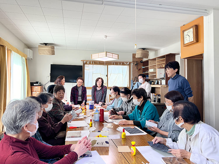 地区内のサロンの様子