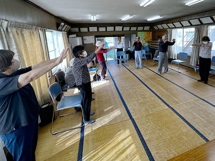 地区内サロンの様子