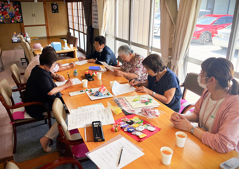 地区内のサロンの様子