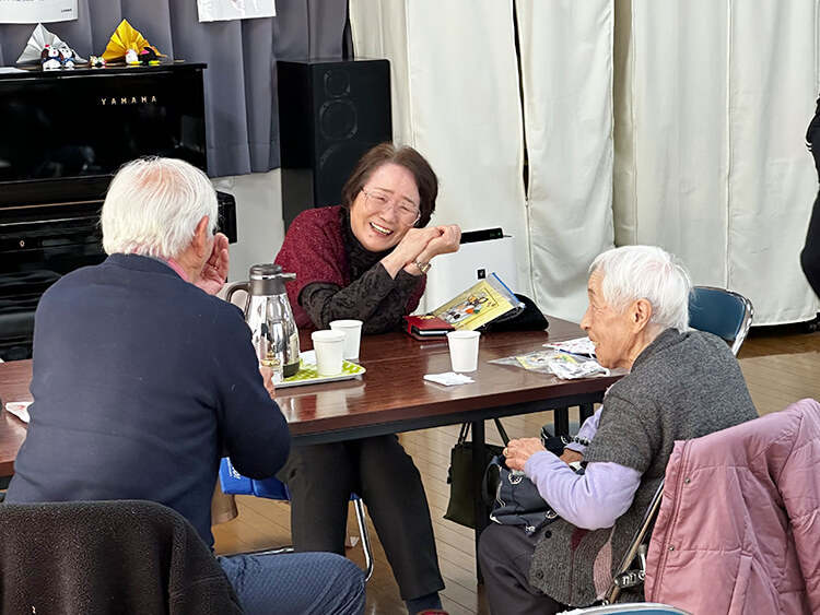 地区内のサロンの様子