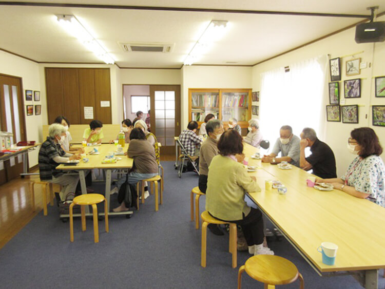 地区内のサロンの様子