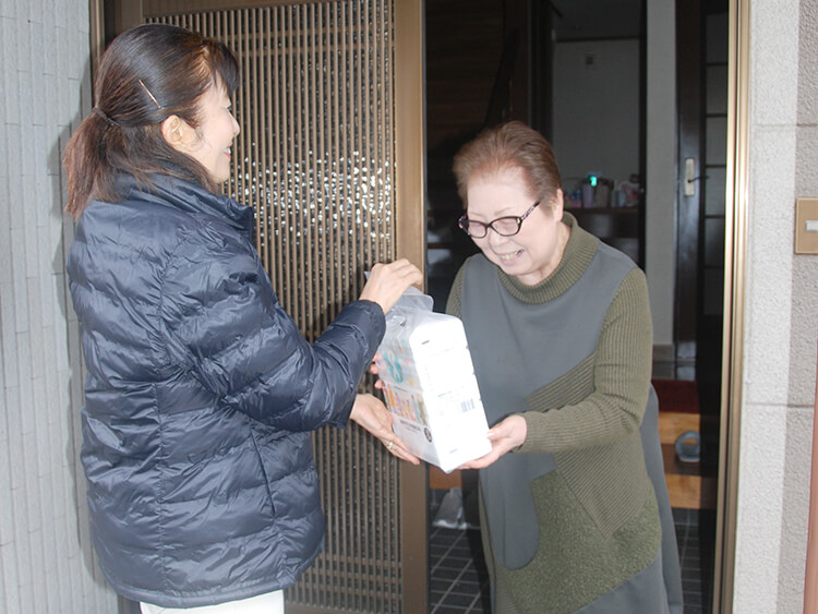 見守り活動の様子