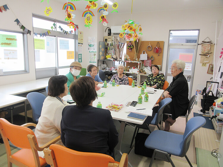 地区内のサロンの様子