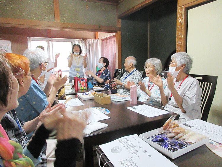 地区内のサロンの様子