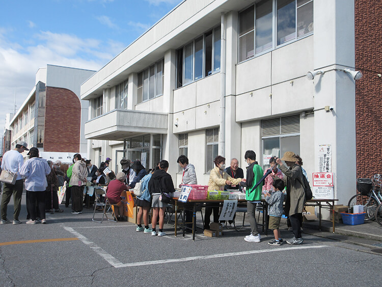 戸祭フェスタへの出展の様子