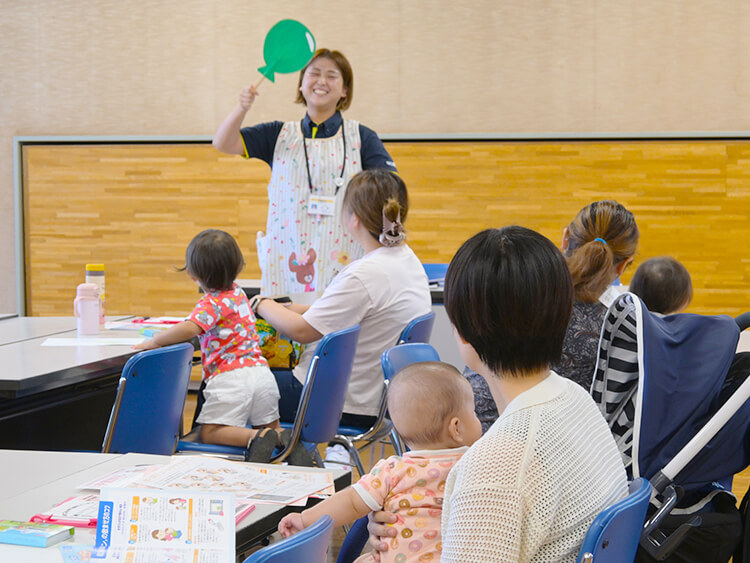 子育て世代を対象にした交流会の開催（篠井地区）
