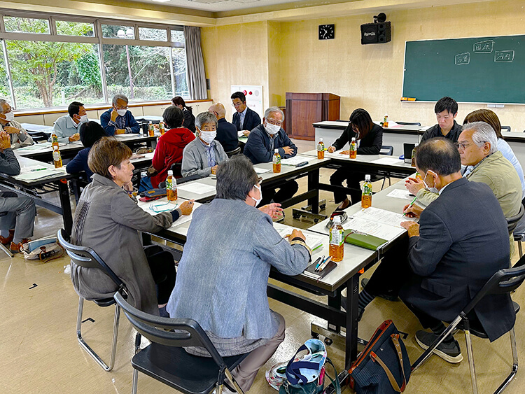 計画推進委員会の開催（河内地区）